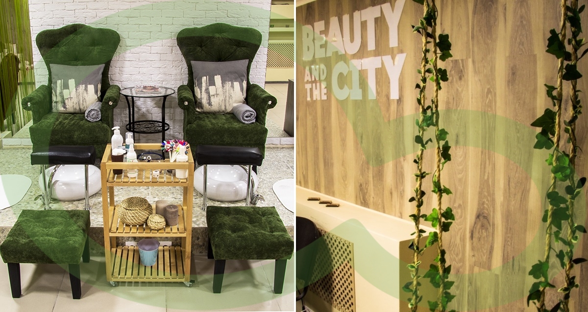 интерьер студии Beauty and the city